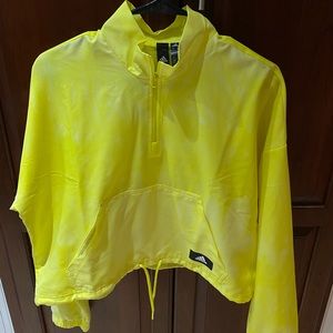 Adidas cropped windbreaker